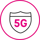5G shield icon
